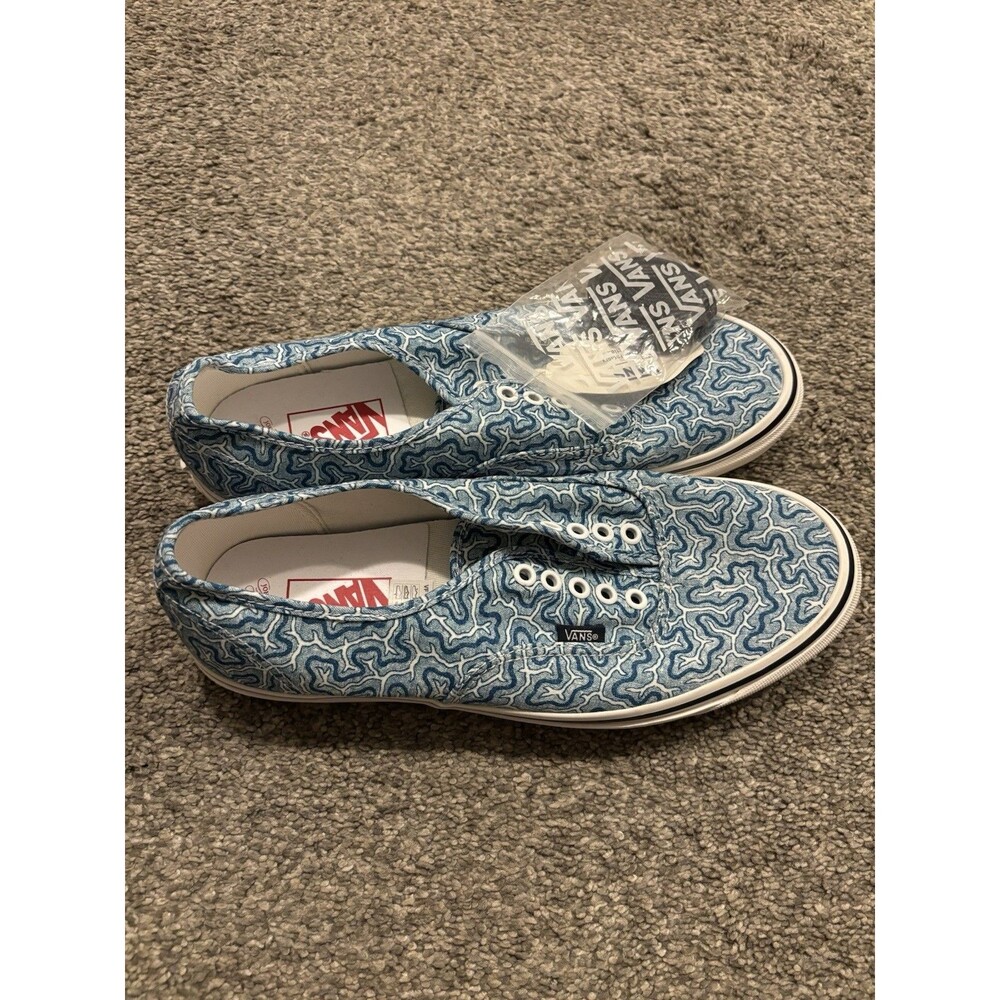 Todd Snyder X John Derian X Vans Canvas Sneaker Men's Blue‎ 10.5 New